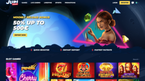 Jupi Casino Front Page - EU Casinon​